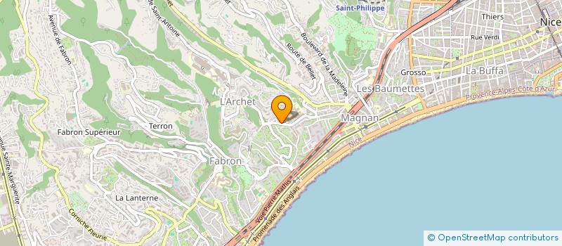 localisation de l'entreprise MONSIEUR TOMAS CARVALHO DE JESUS à NICE