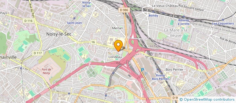 localisation de l'entreprise MONSIEUR TOMAS DM DEROUBAIX à NOISY-LE-SEC