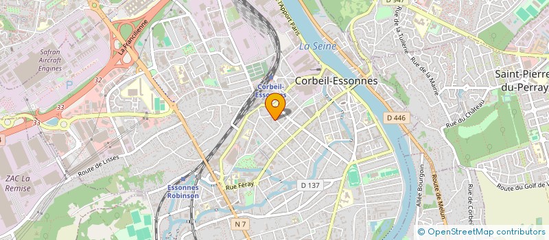 localisation de l'entreprise MONSIEUR TOMAS DRAPELA à CORBEIL-ESSONNES