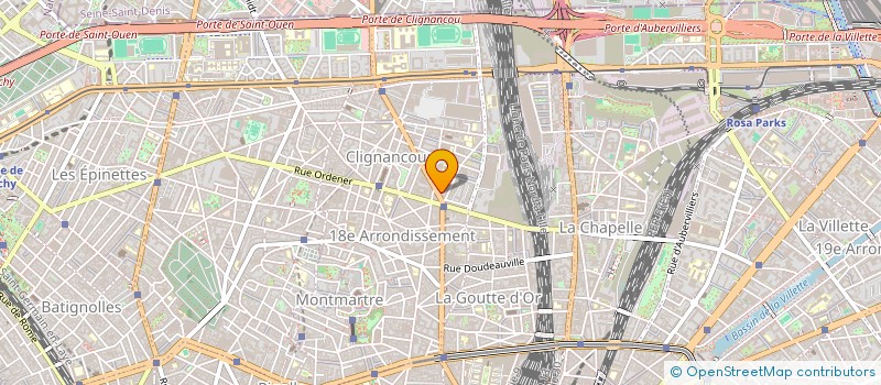 localisation de l'entreprise MONSIEUR TOMAS FERNANDES FERREIRA  PARIS