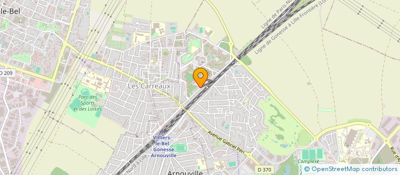 localisation de l'entreprise MONSIEUR TOMAS JR MACASPAC à GONESSE