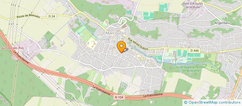localisation de l'entreprise MONSIEUR TOMAS JUNQUERA MARI à MARCOUSSIS