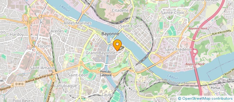 localisation de l'entreprise MONSIEUR TOMAS LAZARO RICO à BAYONNE