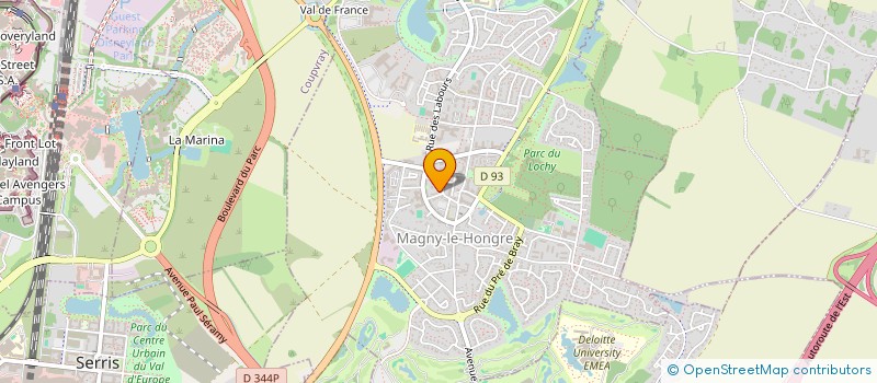 localisation de l'entreprise MONSIEUR TOMAS PESIC  MAGNY-LE-HONGRE