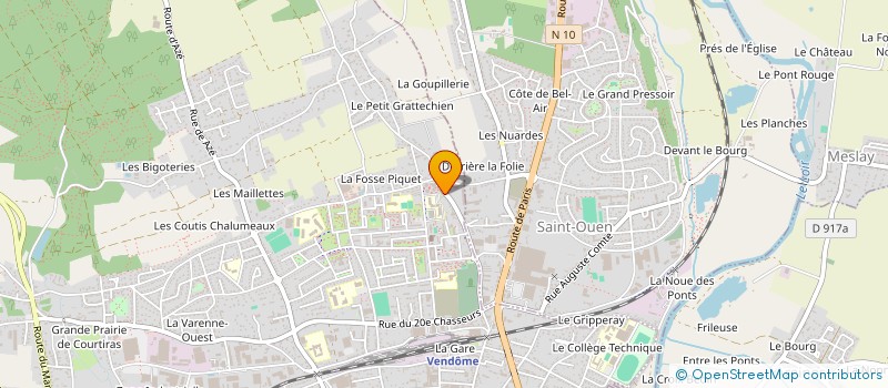 localisation de l'entreprise MONSIEUR TOMAS SERGENT  VENDOME