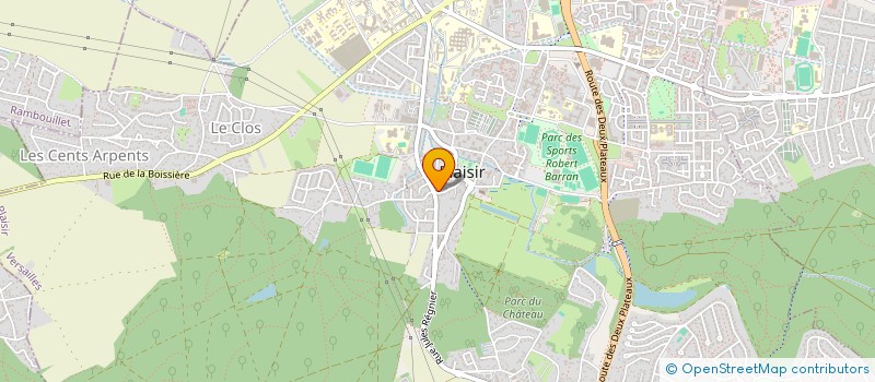 localisation de l'entreprise MONSIEUR TOMAS SERRA à PLAISIR