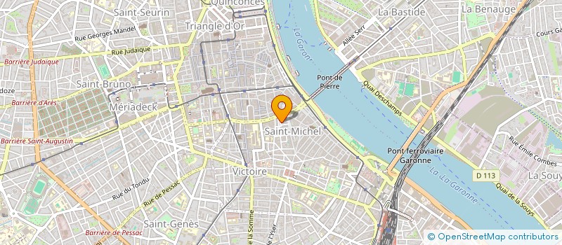 localisation de l'entreprise MONSIEUR TOMAS SMITH CROXATTO  BORDEAUX