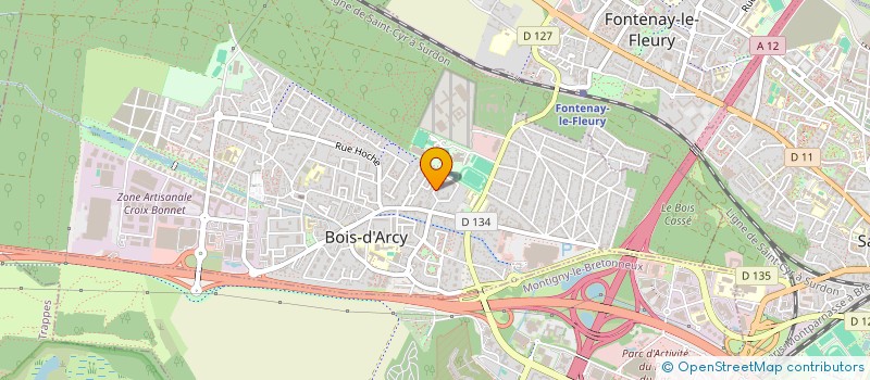 localisation de l'entreprise MONSIEUR TOMAS ZALOUDEK  BOIS-D'ARCY