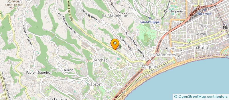 localisation de l'entreprise MONSIEUR TOMASS BAUMANIS à NICE