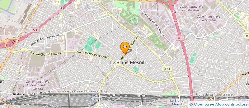 localisation de l'entreprise MONSIEUR TOMASZ CIEPLIK à LE BLANC-MESNIL