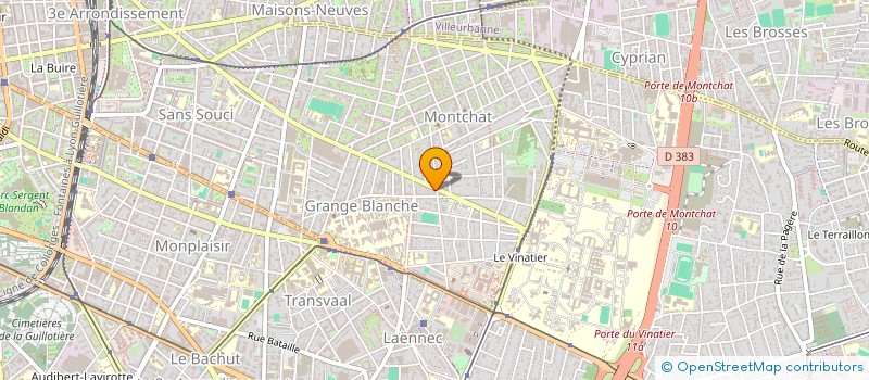 localisation de l'entreprise MONSIEUR TOMASZ CZARNY  LYON