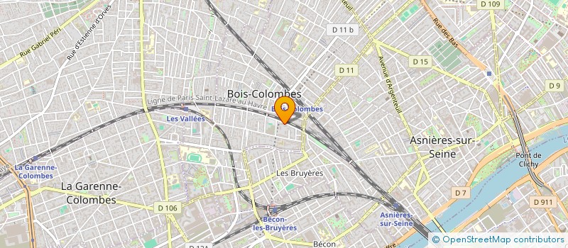 localisation de l'entreprise MONSIEUR TOMASZ DUMA à BOIS-COLOMBES
