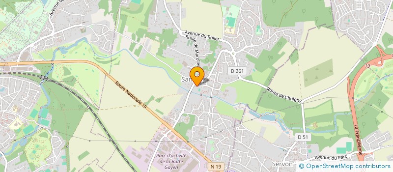 localisation de l'entreprise MONSIEUR TOMASZ FEMIAK  SANTENY