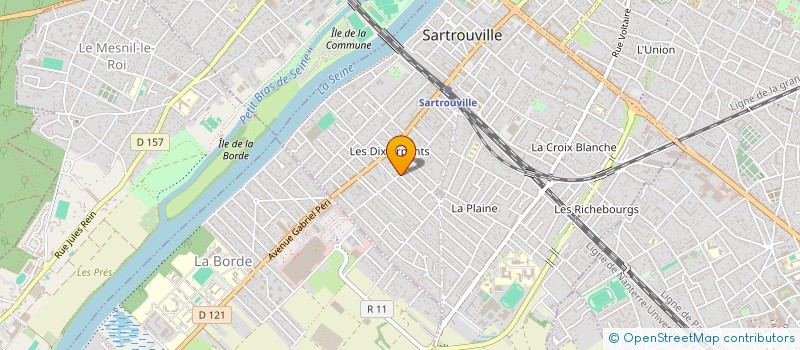 localisation de l'entreprise MONSIEUR TOMASZ HAMPEL à SARTROUVILLE