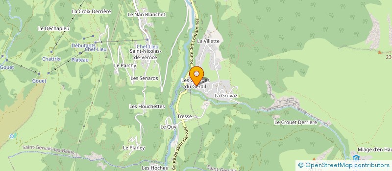 localisation de l'entreprise MONSIEUR TOMASZ KAWIAK à SAINT-GERVAIS-LES-BAINS