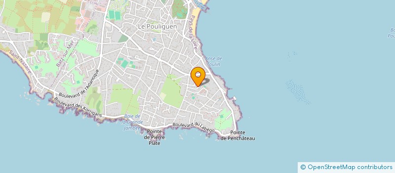 localisation de l'entreprise MONSIEUR TOMASZ KRYCHOWSKI  LE POULIGUEN