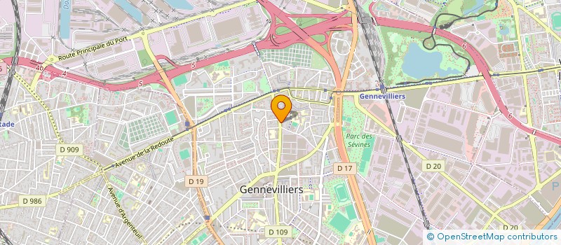 localisation de l'entreprise MONSIEUR TOMASZ KUBLIN à GENNEVILLIERS
