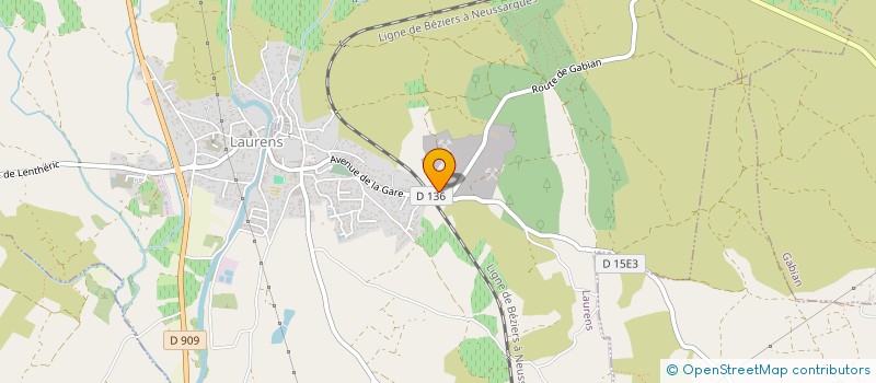 localisation de l'entreprise MONSIEUR TOMASZ MILEJSKI  LAURENS