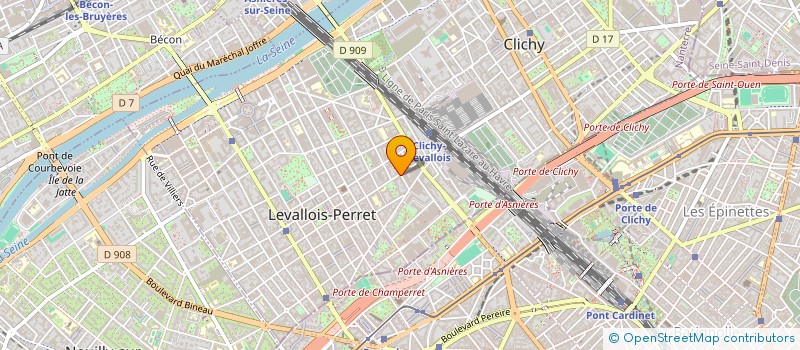 localisation de l'entreprise MONSIEUR TOMASZ PARUCH à LEVALLOIS-PERRET