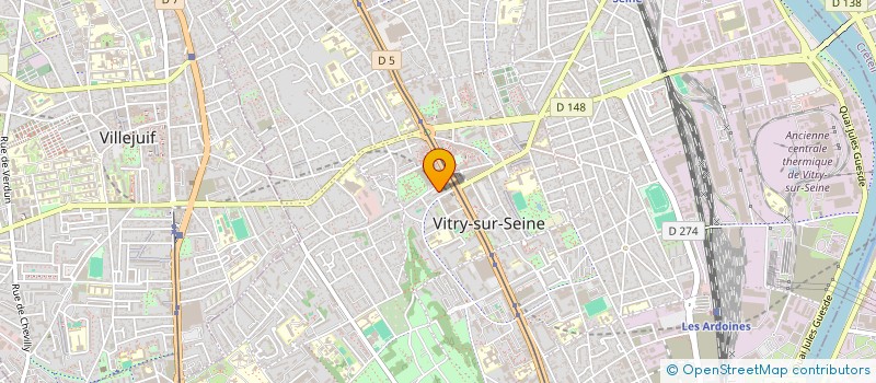 localisation de l'entreprise MONSIEUR TOMASZ PASTULA à VITRY-SUR-SEINE