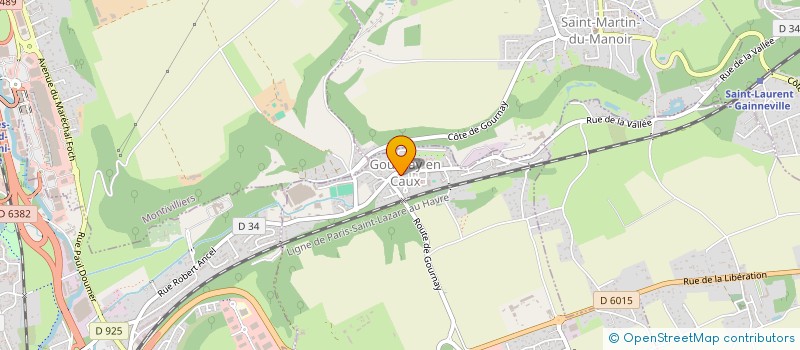 localisation de l'entreprise MONSIEUR TOMASZ SOUDAIS  GONFREVILLE L'ORCHER