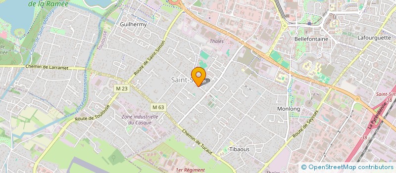 localisation de l'entreprise MONSIEUR TOMASZ WOLARZ  TOULOUSE