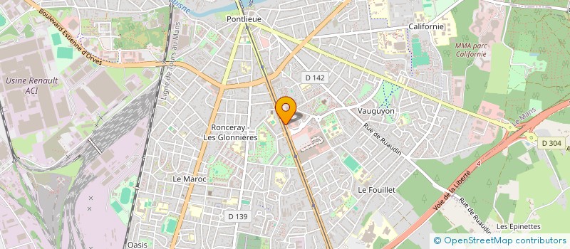 localisation de l'entreprise MONSIEUR TOMISLAV VULETIC  LE MANS