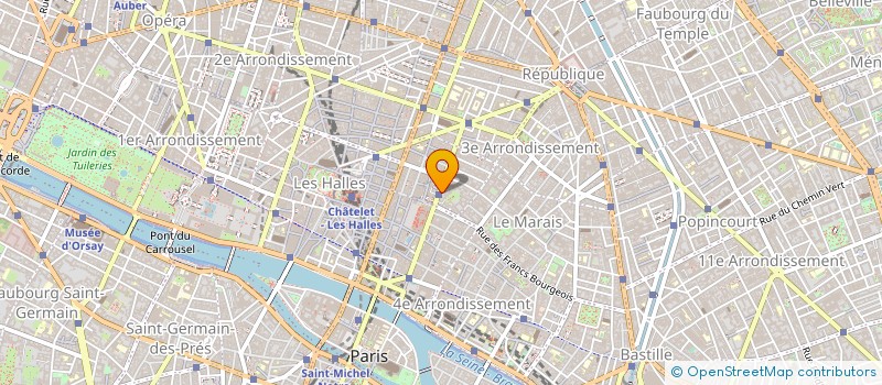 localisation de l'entreprise MONSIEUR TOMMASO BALBO DI VINADIO  PARIS