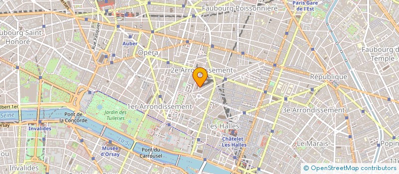 localisation de l'entreprise MONSIEUR TOMMASO BORGHESI  PARIS