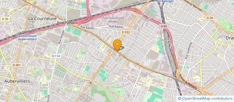 localisation de l'entreprise MONSIEUR TOMMASO DE SOLDA à LA COURNEUVE