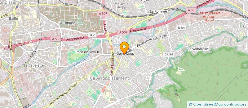 localisation de l'entreprise MONSIEUR TOMMASO HOWLETT à MARSEILLE 10EME