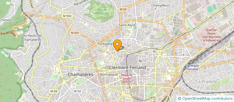 localisation de l'entreprise MONSIEUR TOMMASO TARANI  CLERMONT-FERRAND