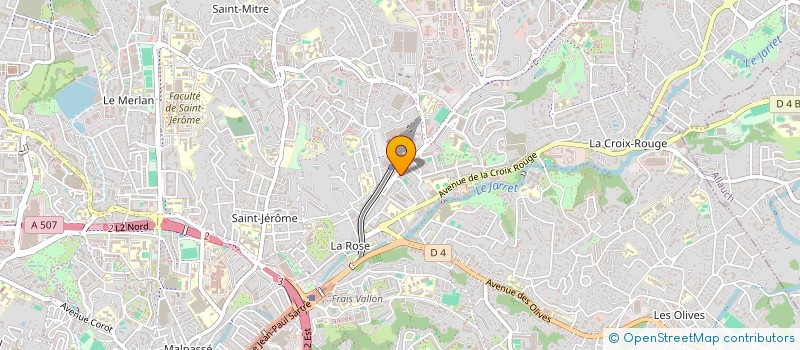 localisation de l'entreprise MONSIEUR TOMMASO VABLE  MARSEILLE