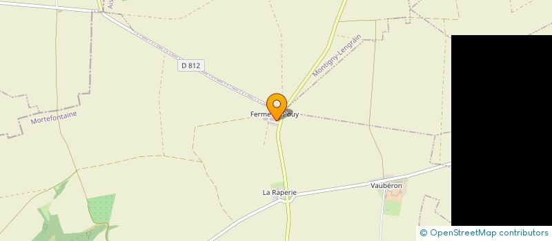 localisation de l'entreprise MONSIEUR TOMMY ATTI  MORTEFONTAINE