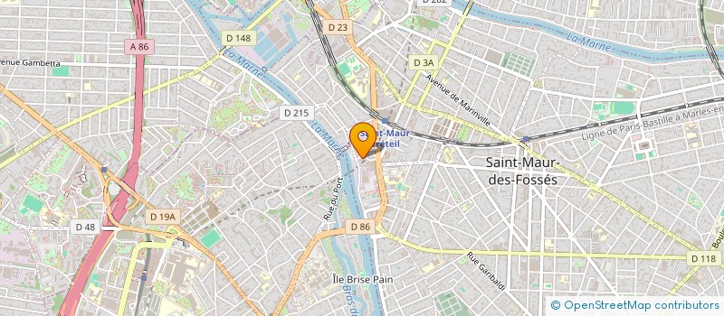 localisation de l'entreprise MONSIEUR TOMMY BOLUMBU  SAINT-MAUR-DES-FOSSES