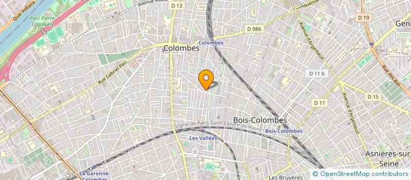 localisation de l'entreprise MONSIEUR TOMMY BONNEAU à COLOMBES