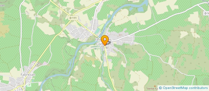 localisation de l'entreprise MONSIEUR TOMMY BORGHESI  FERRALS-LES-CORBIERES