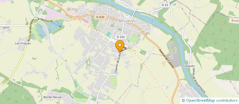 localisation de l'entreprise MONSIEUR TOMMY BOUYER  BESSIERES