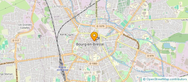 localisation de l'entreprise MONSIEUR TOMMY BRIDE  BOURG-EN-BRESSE