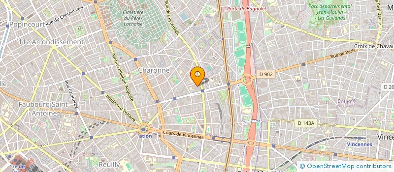 localisation de l'entreprise MONSIEUR TOMMY BUONOMO  PARIS