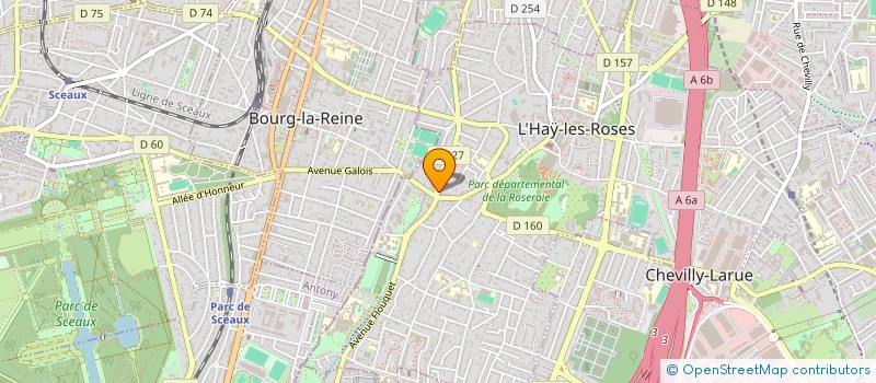 localisation de l'entreprise MONSIEUR TOMMY CAIULO  L'HAY-LES-ROSES