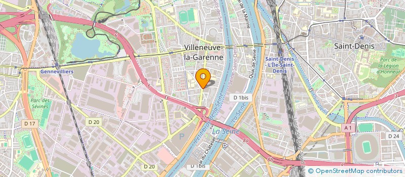 localisation de l'entreprise MONSIEUR TOMMY CHALBOT  VILLENEUVE-LA-GARENNE