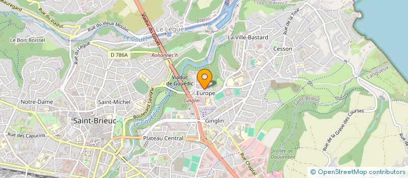 localisation de l'entreprise MONSIEUR TOMMY CHOISY  SAINT-BRIEUC