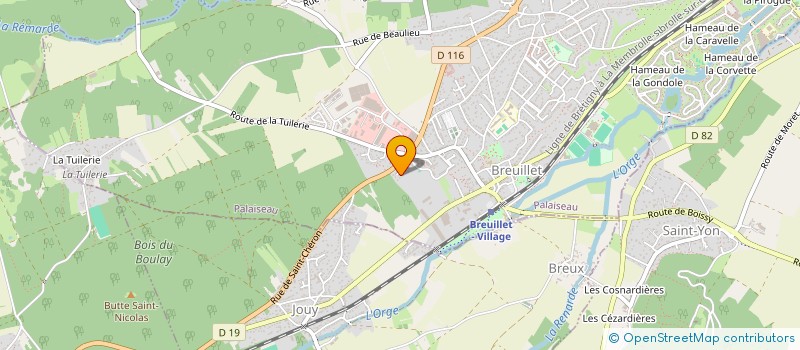 localisation de l'entreprise MONSIEUR TOMMY CHONG TOUA  BREUILLET