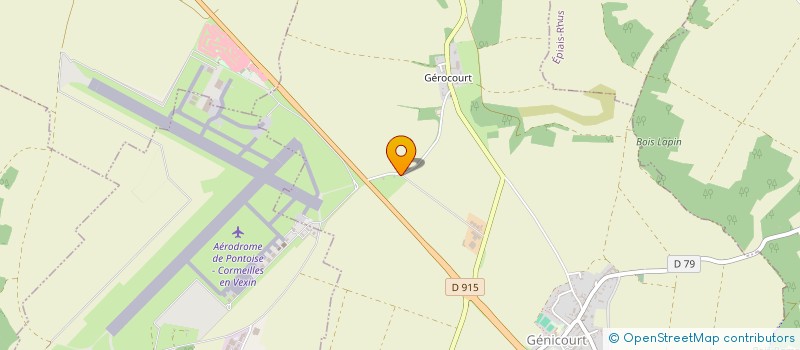 localisation de l'entreprise MONSIEUR TOMMY CORDEAU  GENICOURT