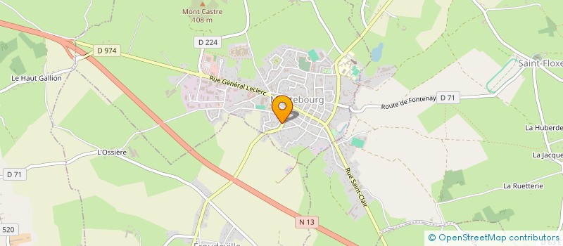 localisation de l'entreprise MONSIEUR TOMMY COUE  MONTEBOURG