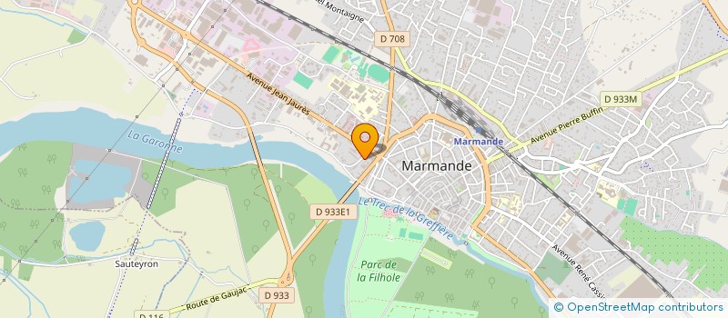 localisation de l'entreprise MONSIEUR TOMMY DEGAY  MARMANDE