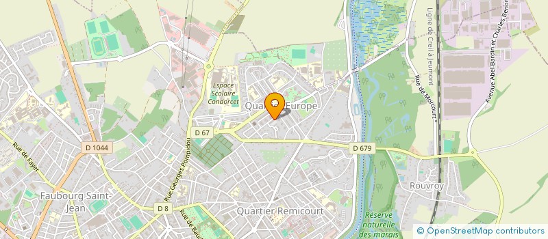 localisation de l'entreprise MONSIEUR TOMMY DELVAL à SAINT-QUENTIN