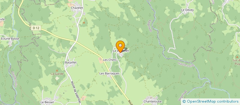 localisation de l'entreprise MONSIEUR TOMMY FOUILLOUX  VALPRIVAS