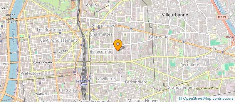 localisation de l'entreprise MONSIEUR TOMMY GOMEL  VILLEURBANNE